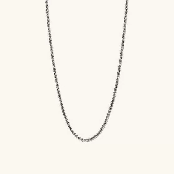 Cheap Round Box Chain Necklace Necklaces