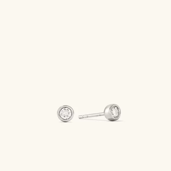 Cheap Round Diamond Studs Earrings