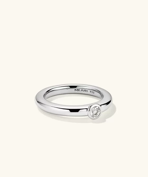 Online Round Gemstone Stacker Ring Rings