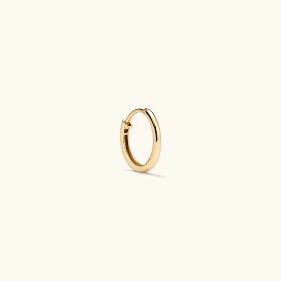 Cheap Single Easy Huggie Hoop Earrings