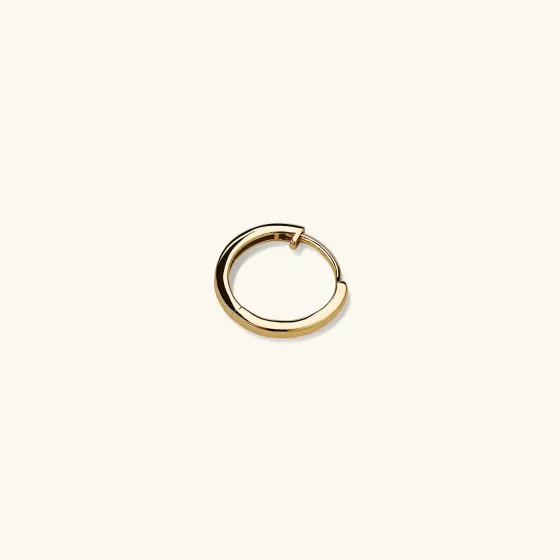 Cheap Single Easy Huggie Hoop Earrings