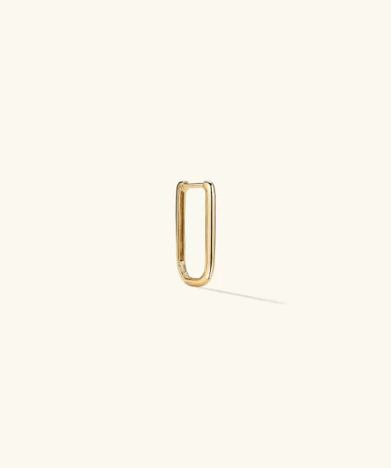 Discount Single Medium U Hoop Earrings