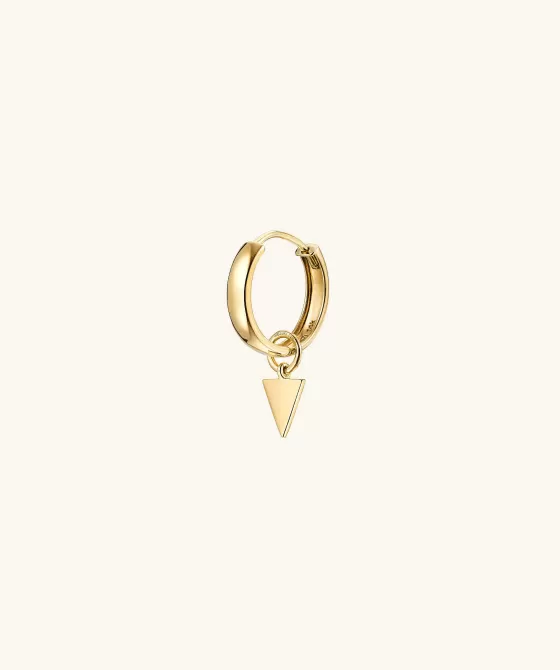 Store Single Patra Hoop Charm Earrings