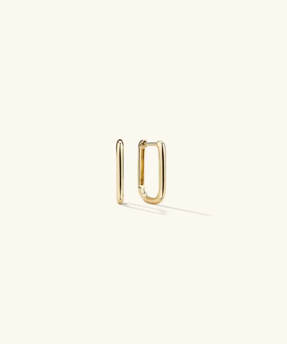 New Small U Hoops Earrings