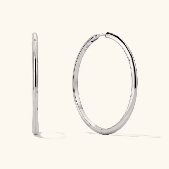 Fashion Tube Oversized Hoops Earrings