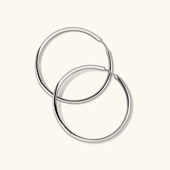 Fashion Tube Oversized Hoops Earrings