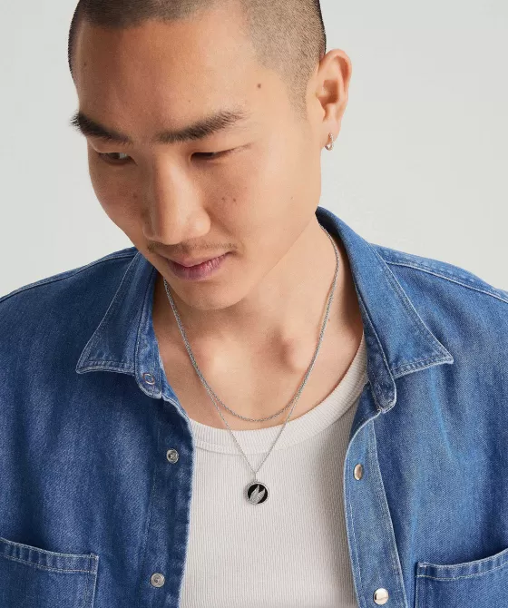 Cheap Victory: Winged Coin Charm Pendant Necklaces
