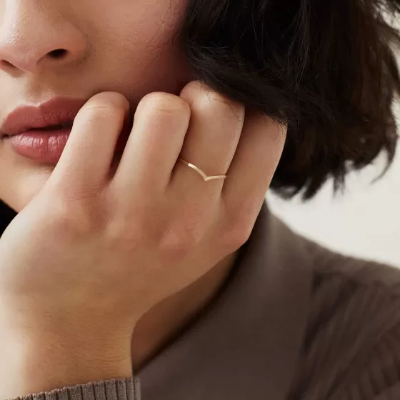 Sale Wishbone Ring Rings