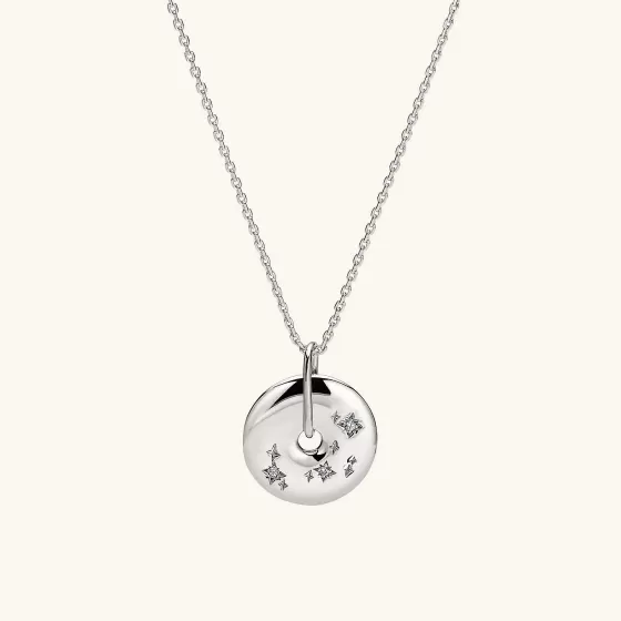 Shop Zodiac Pendant Necklace Silver Necklaces