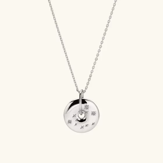 Cheap Zodiac Pendant Necklace Silver Necklaces